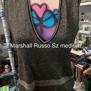 VINTAGE MARSHALL RUSSO Sweater vest/shirt